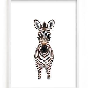Designer Baby animal prints. 15” x 12”. Perfect for a toddler’s room or nursery.